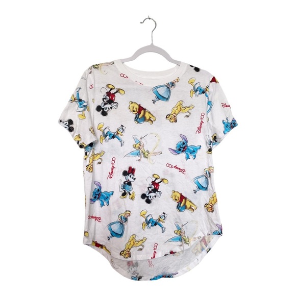 Disney Mickey and Friends Disney100 Short Sleeve Tee Animation Pooh Stitch Sz L - Picture 3 of 11
